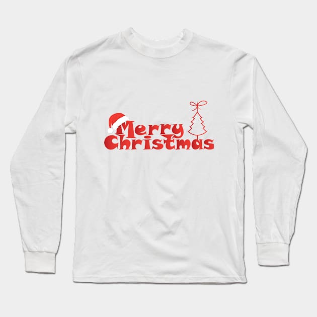 Merry Christmas T-Shirts Funny Long Sleeve T-Shirt by HozDes